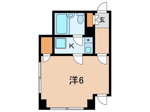 メゾンベルスの物件間取画像